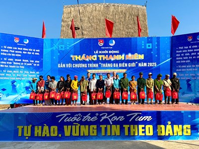 Kon Tum: Khởi động Tháng thanh niên gắn với chương trình “Tháng Ba biên giới”
