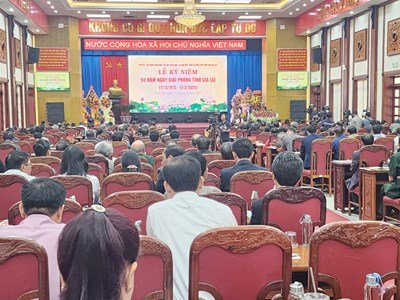 Gia Lai long trọng kỷ niệm 50 năm Ngày giải phóng  