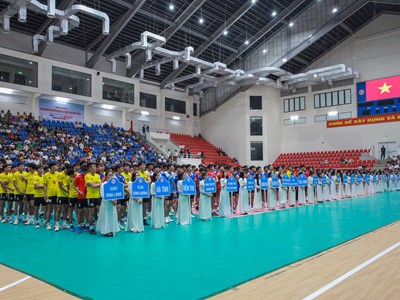 Khai mạc vòng bảng Giải Bóng chuyền hạng A quốc gia năm 2025