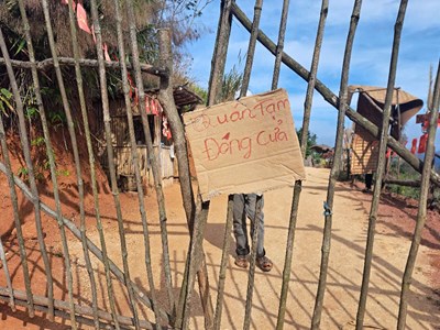 Vụ điểm du lịch trái phép View siêu chill: Sở NN&MT báo cáo đối phó, tỉnh Kon Tum chỉ đạo lần 3