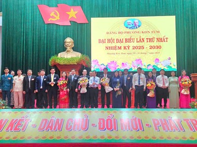 Phường Kon Tum đặt mục tiêu bứt phá toàn diện trong nhiệm kỳ mới