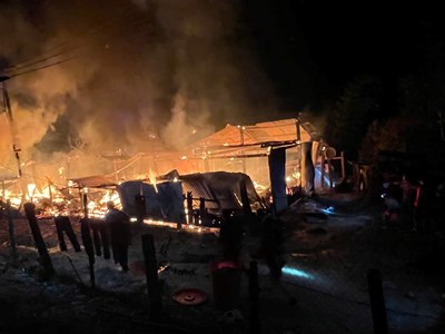 Quảng Ngãi: Hỏa hoạn trong đêm tại Măng Bút, một người thiệt mạng