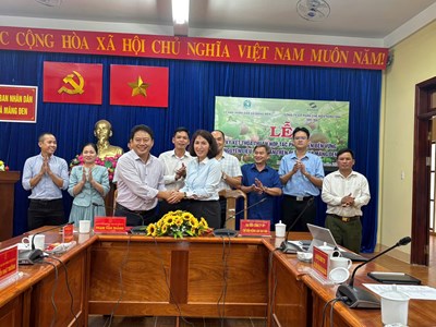 Xã Măng Đen đẩy mạnh liên kết sản xuất, tiêu thụ nông sản