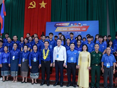 Lan tỏa bản sắc văn hóa ngã ba Đông Dương, thắt chặt giao lưu thanh niên Việt Nam - Lào - Campuchia