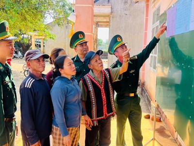 Rộn ràng nơi phên dậu Tổ quốc trước Ngày hội non sông