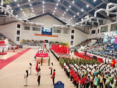 Hơn 5.000 vận động viên tranh tài tại Đại hội Thể dục thể thao tỉnh Quảng Ngãi lần thứ I