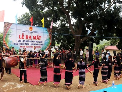 Quảng Ngãi: Làng Kon Bưu thành lập Câu lạc bộ Văn hóa dân gian Xơ Đăng để gìn giữ bản sắc
