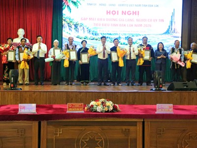 Đắk Lắk: Già làng, người có uy tín là hạt nhân đoàn kết ở cơ sở