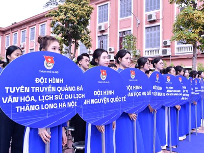 Tiếp nối hành trình cống hiến của thanh niên Thủ đô