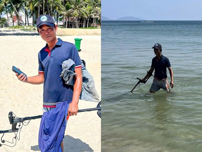 Xúc động lời cảm ơn của du khách Australia gửi đến cán bộ trật tự biển Đà Nẵng