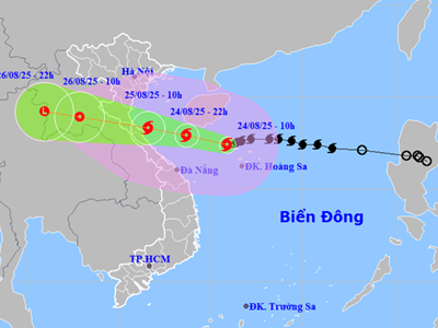 Bão số 5 có xu hướng mạnh thêm, mang theo sức tàn phá cực kỳ nghiêm trọng