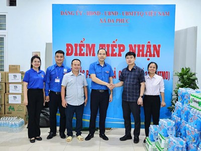 Hà Nội: Người dân xã Đa Phúc được hỗ trợ nhu yếu phẩm do ảnh hưởng của bão