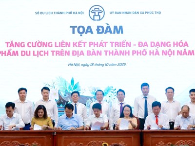 Tăng cường liên kết phát triển - đa dạng hóa sản phẩm du lịch Hà Nội năm 2025