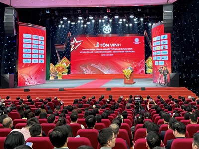 Ghi nhận và tri ân những đóng góp xuất sắc của cộng đồng doanh nghiệp