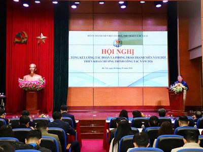 Dấu ấn công tác Đoàn Bộ VHTTDL năm 2025