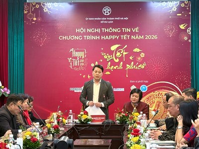 Happy Tết 2026: “Tết là hạnh phúc” – Điểm hẹn trải nghiệm di sản giữa lòng Thủ đô