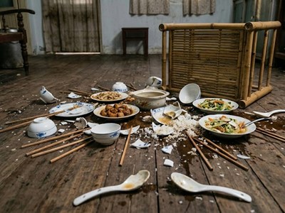 Những đứa trẻ lớn lên trong tiếng bát đũa rơi...