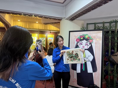 Hơn 500 đoàn viên, thanh niên trải nghiệm không gian di sản trong chuỗi kỷ niệm Ngày thành lập Đoàn 