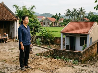 Khi mảnh đất của mình bỗng hóa thành nơi ở trọ