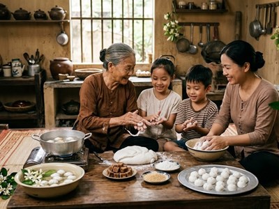 Tết Hàn thực xưa và nay: Giá trị không nằm ở đĩa bánh mua sẵn