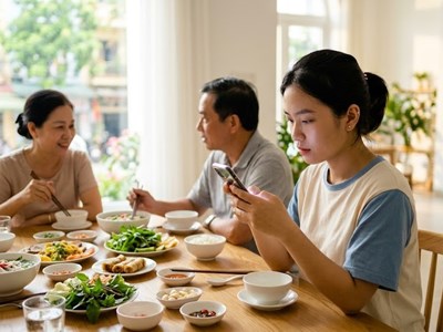 Nghịch lý hạnh phúc thời 4.0: Càng “chạm” nhiều, càng xa nhau