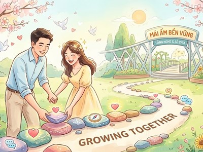 Chuyện kết hôn của người trẻ: Đừng đợi hoàn hảo, hãy học cách đồng hành