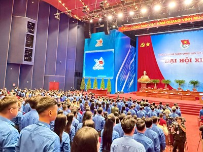 Khai mạc Đại hội Đại biểu toàn quốc Đoàn TNCS Hồ Chí Minh lần thứ XIII