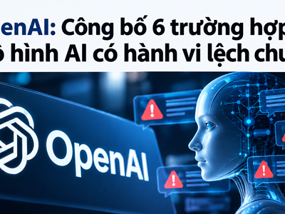 OpenAI công bố 6 trường hợp mô hình AI có hành vi lệch chuẩn