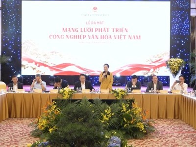 Bộ VHTTDL ra mắt Mạng lưới Phát triển công nghiệp văn hóa Việt Nam