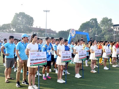 Khởi tranh Giải bóng đá công nhân, viên chức Việt Nam 2024