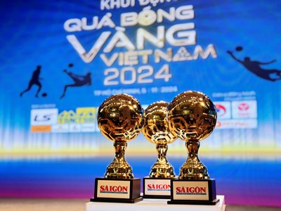 Khởi động Giải thưởng Quả bóng vàng Việt Nam 2024
