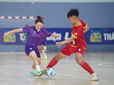 Tuyển Futsal nữ Việt Nam lên danh sách chính thức dự vòng loại giải châu Á