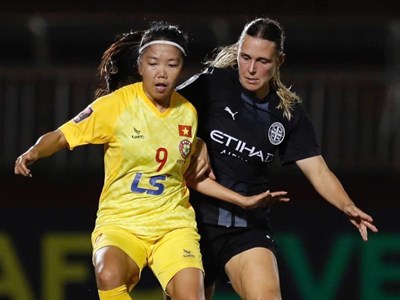 CLB nữ TP.HCM vào tứ kết giải châu Á với ngôi nhì bảng