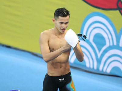 “Hoàng tử ếch” Phạm Thanh Bảo lần thứ ba liên tiếp vô địch SEA Games