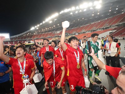 “Những người hùng” của U22 Việt Nam nói gì về chức vô địch SEA Games 33?