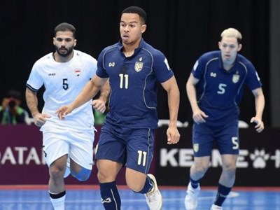 Đội tuyển Futsal Thái Lan thua sốc tại tứ kết giải châu Á