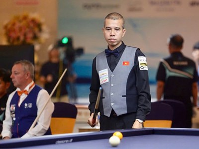 Trần Quyết Chiến giúp billiards Việt Nam vào bán kết giải đồng đội thế giới 