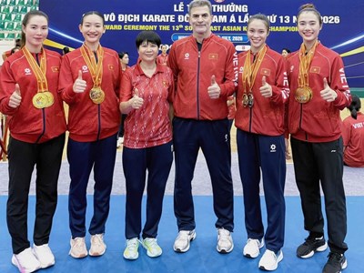 Karate Việt Nam khẳng định vị thế trên sân nhà