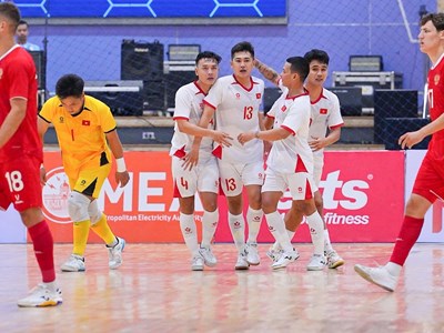 Màn thể hiện ấn tượng của đội tuyển futsal Việt Nam