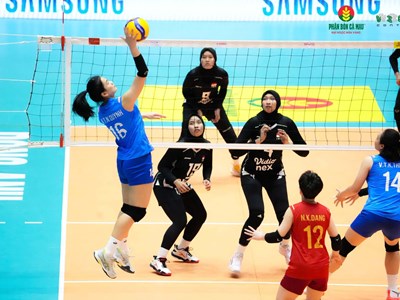Lịch thi đấu chặng 2 Giải bóng chuyền nữ SEA V.Cup 2026