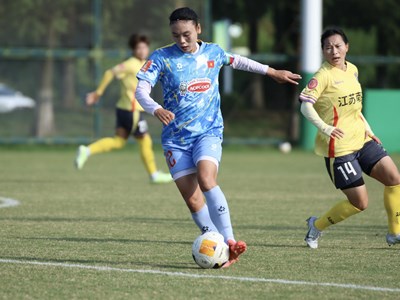 Tuyển nữ Việt Nam giành chiến thắng ấn tượng trước đội bóng Trung Quốc