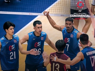 Tuyển bóng chuyền nam Thái Lan liên tục tạo “địa chấn” tại Giải vô địch châu Á 2026