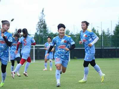 Tuyển nữ Việt Nam sẵn sàng cho màn “thử lửa” với Trung Quốc