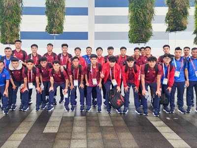 U23 Việt Nam đã đến Nhật Bản, sẵn sàng cho hành trình tại ASIAD 2026