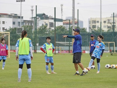 Tuyển bóng đá nữ Việt Nam sẵn sàng cho thử thách tại ASIAD 2026