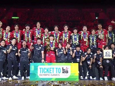 Tuyển bóng chuyền nam Nhật Bản vô địch châu Á, giành vé dự Olympic 2028