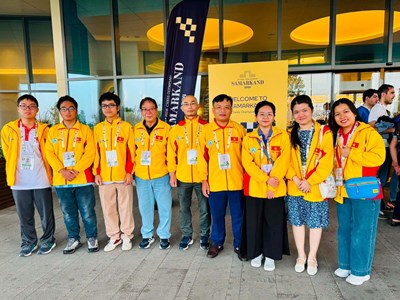 Cờ vua Việt Nam thi đấu tại Olympiad 2026
