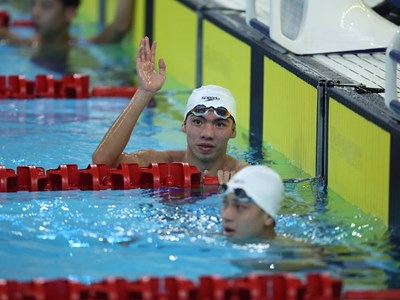 ASIAD 2026: Huy Hoàng, Mỹ Tiên giúp bơi Việt Nam vào chung kết 2 nội dung