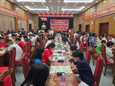 Hơn 100 kỳ thủ tranh tài tại Giải cờ tướng xuất sắc quốc gia 2026