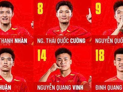 Đội hình ra sân của U23 Việt Nam trước U23 Hàn Quốc: Thanh Nhàn, Quốc Việt lĩnh xướng hàng công
